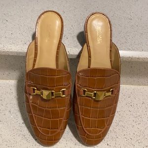 MICHAEL Michael Kors Brown Mules
